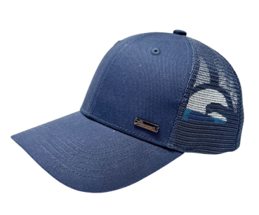 Basecap - gebogener Schirm mit Netz